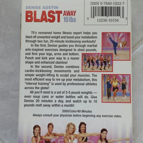 2 Denise Austin VHS tapes - Picture 4 of 7